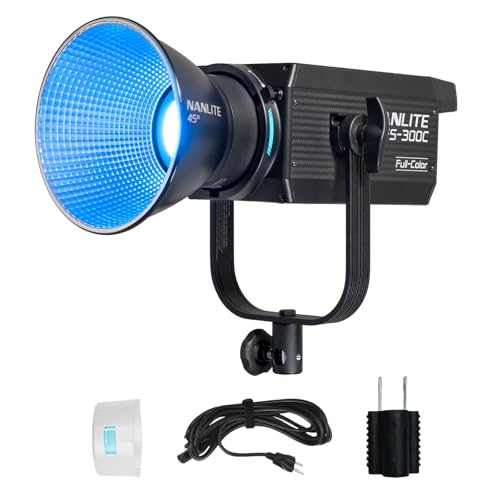 Amazon | NANLITE FS-300C 撮影用ライト フルカラーライト 出力300W